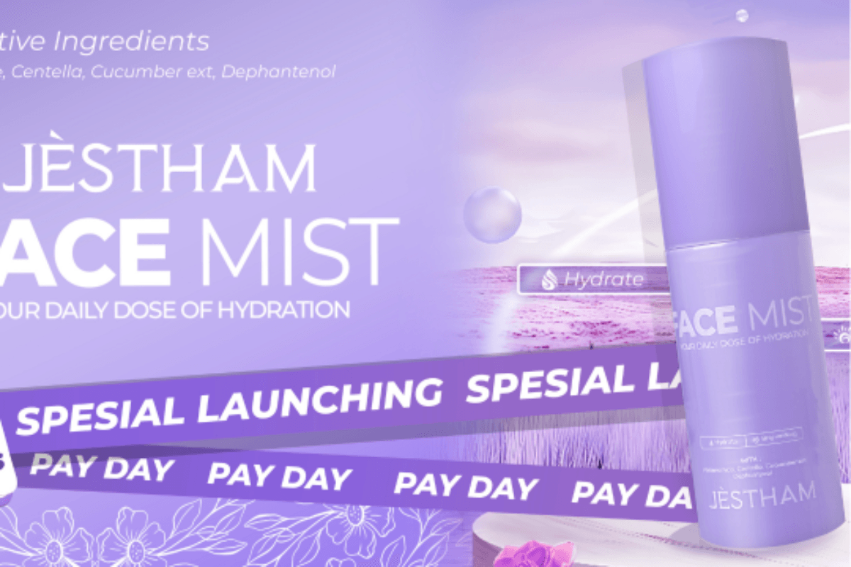 Spesial Launching - JÈSTHAM Face Mist: “Your Daily Dose of Hydration”