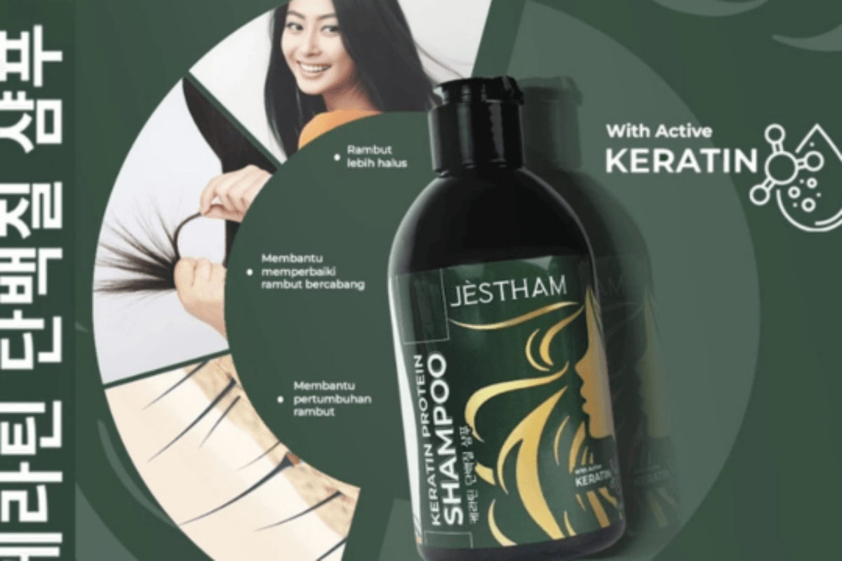 Rahasia Rambut Lebih Sehat dan Berkilau dengan JÈSTHAM Keratin Protein Shampoo