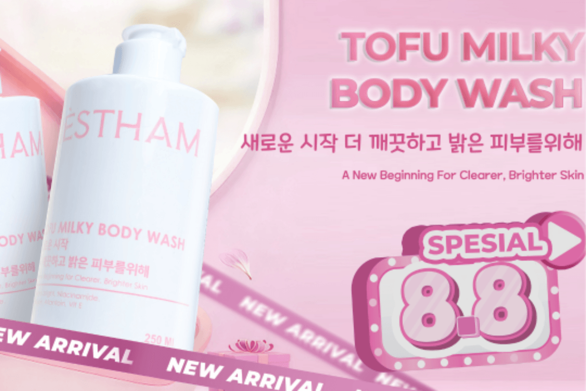 Grand Launching! Achieve Silky-Smooth Skin with the New Tofu Milky Body Wash from JÈSTHAM!