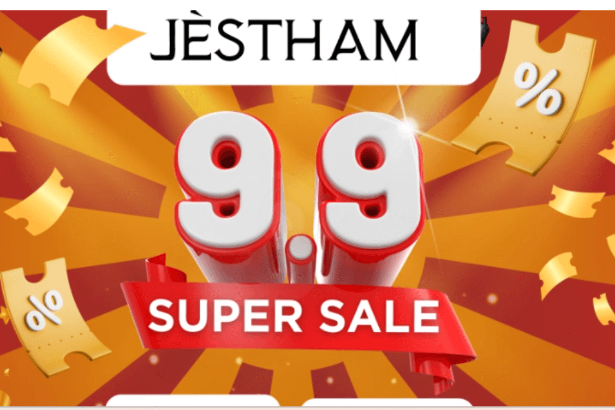 WELCOME 09.09 WITH A GLOW UP! The special JÈSTHAM Flash Sale is here with sweet surprises!