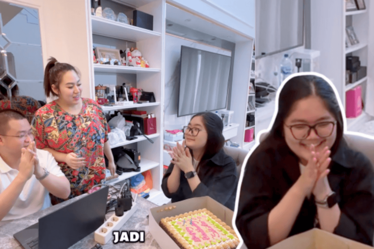 Kejutan Ulang Tahun di Tengah Meeting, Silvia Terharu Banget!