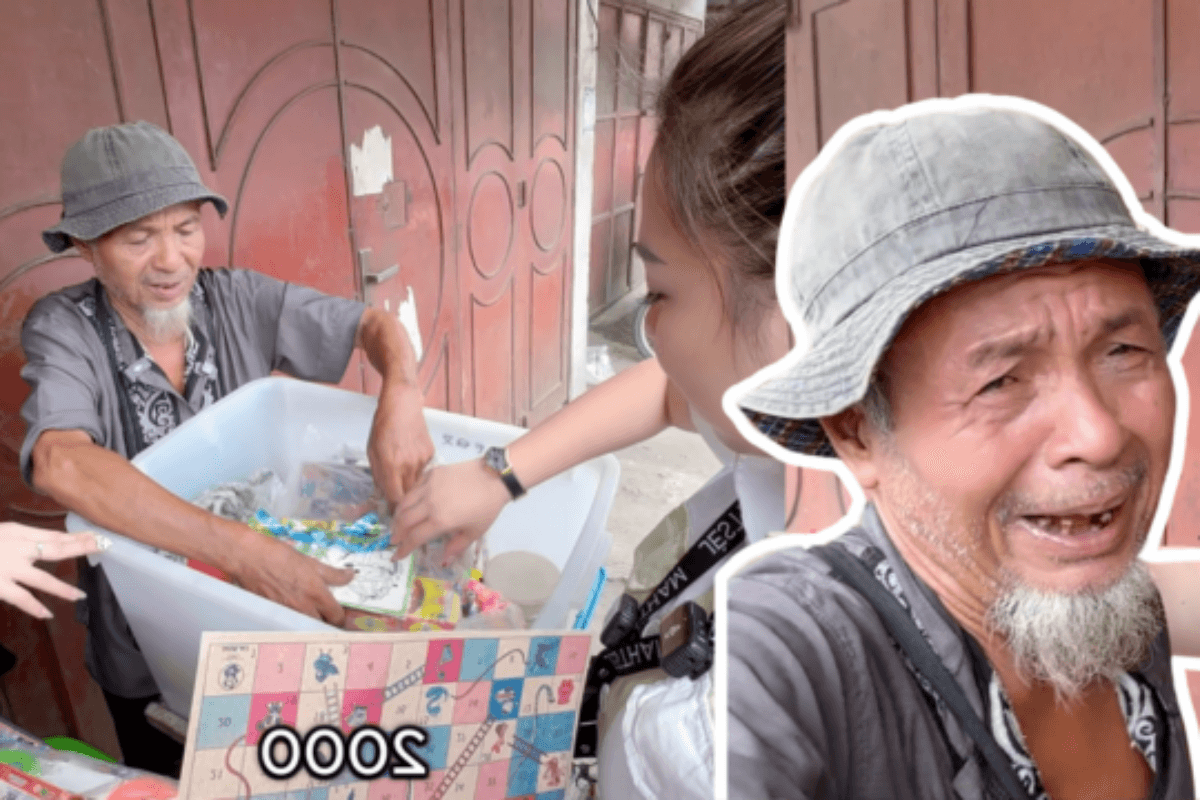 Jestham Borong Dagangan Kakek Tua: Cerita di Balik Senyum yang Berbinar