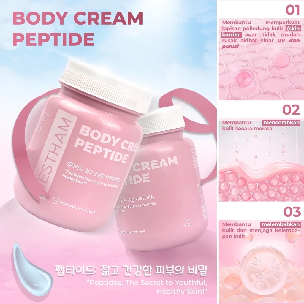 JÈSTHAM Body Cream Peptide