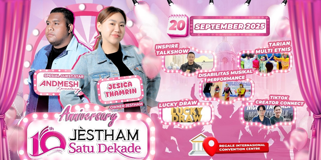 Rayakan Semarak 1 Dekade Bersama JÈSTHAM
