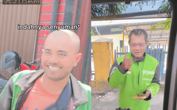 Senyuman Tulus Bahagia Pejuang Nafkah