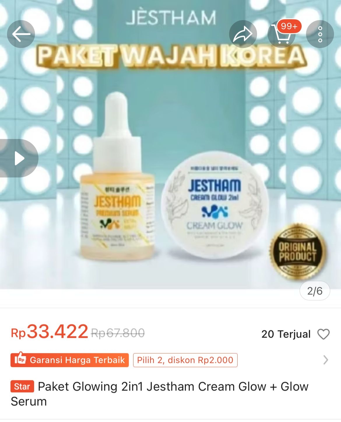 Produk Palsu JÈSTHAM