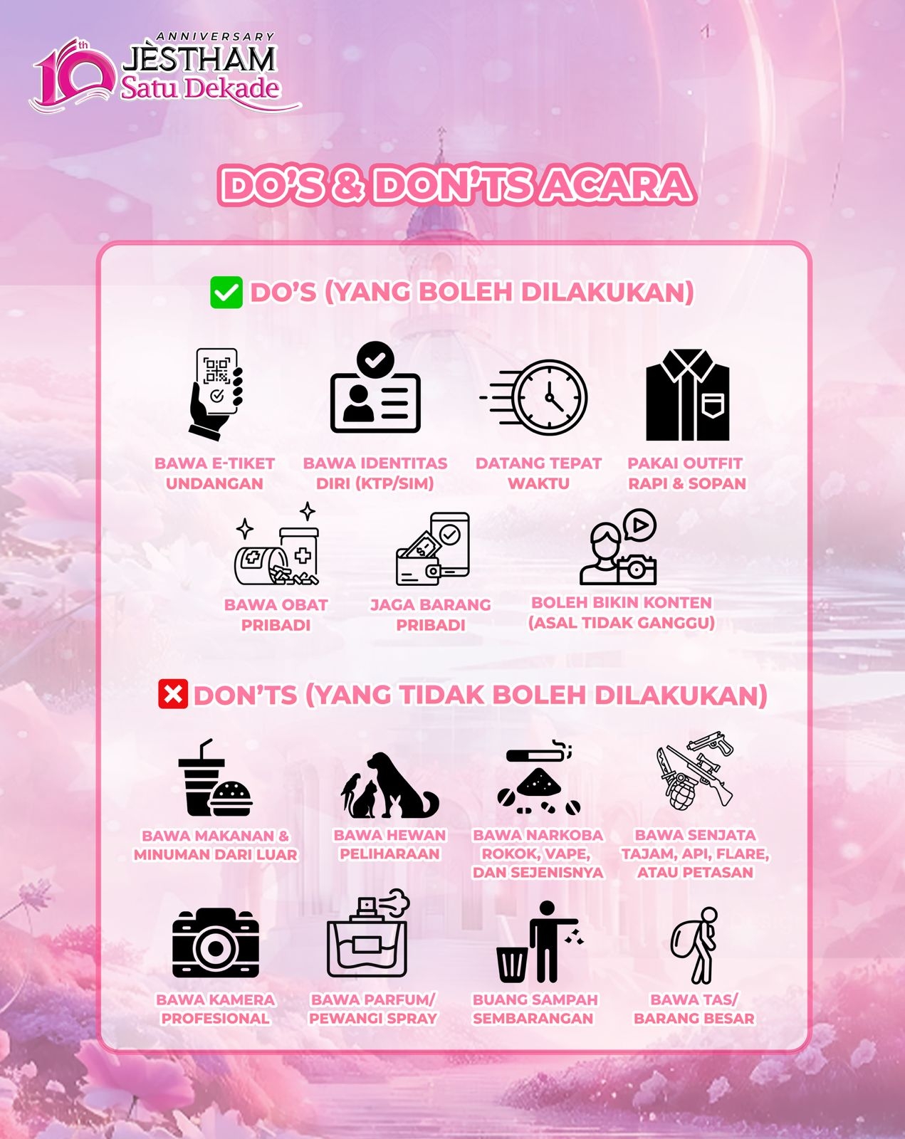 Do's and Don'ts