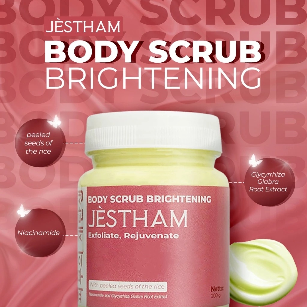 JÈSTHAM Body Scrub Brightening