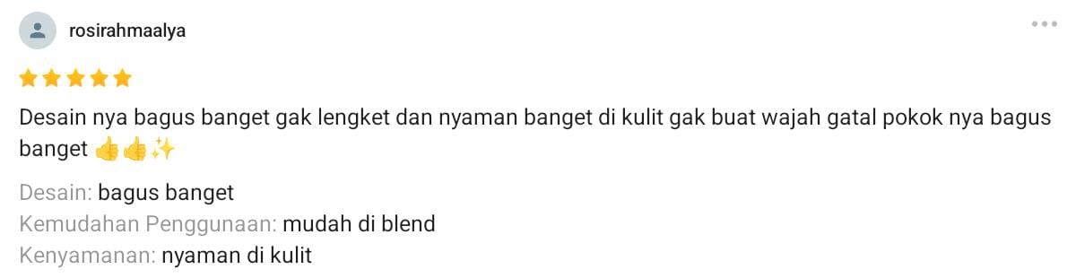  Source : Honest Review Custommer Shopee/Jestham Official Store