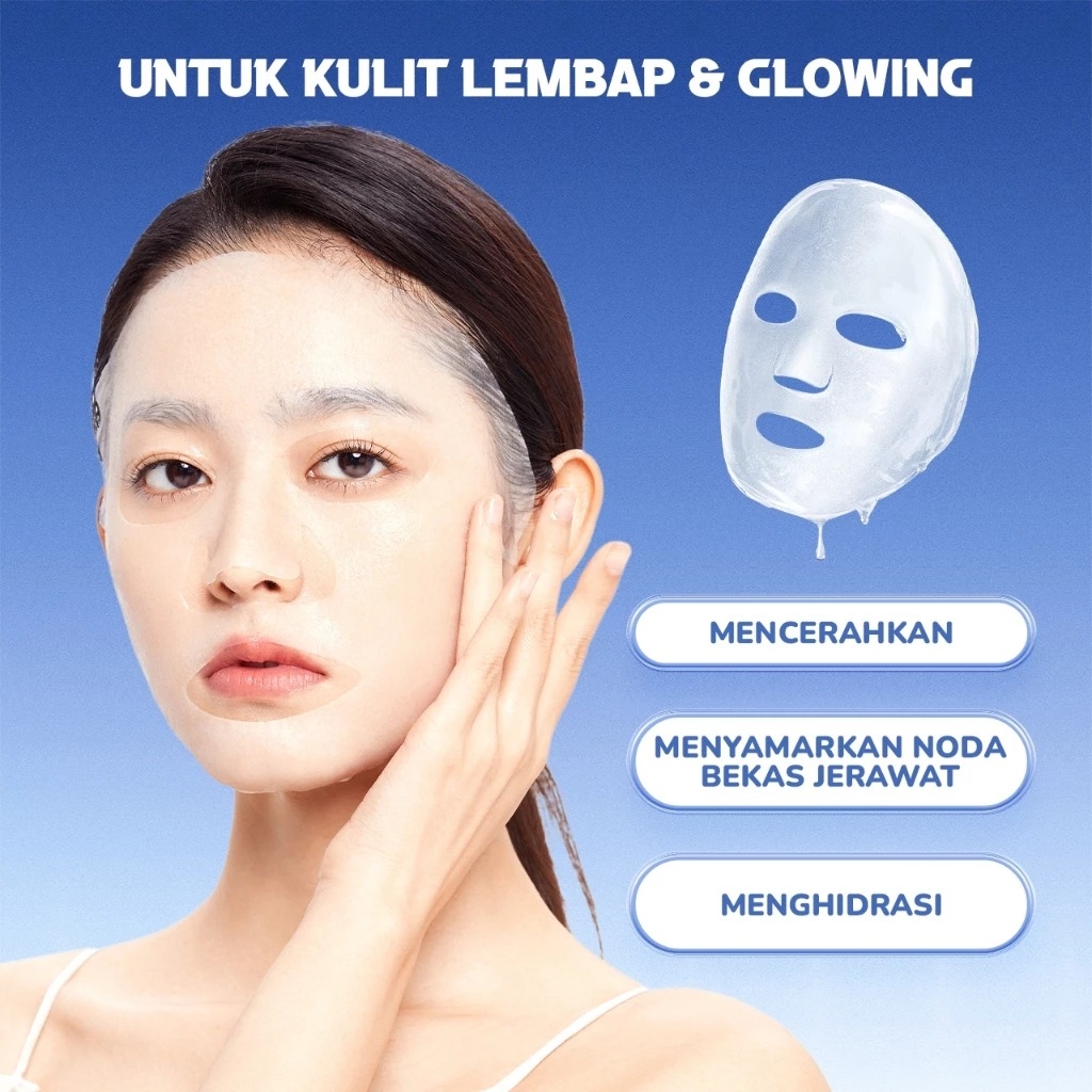 JÈSTHAM 3IN1 α-Bright Boosting Facial Mask
