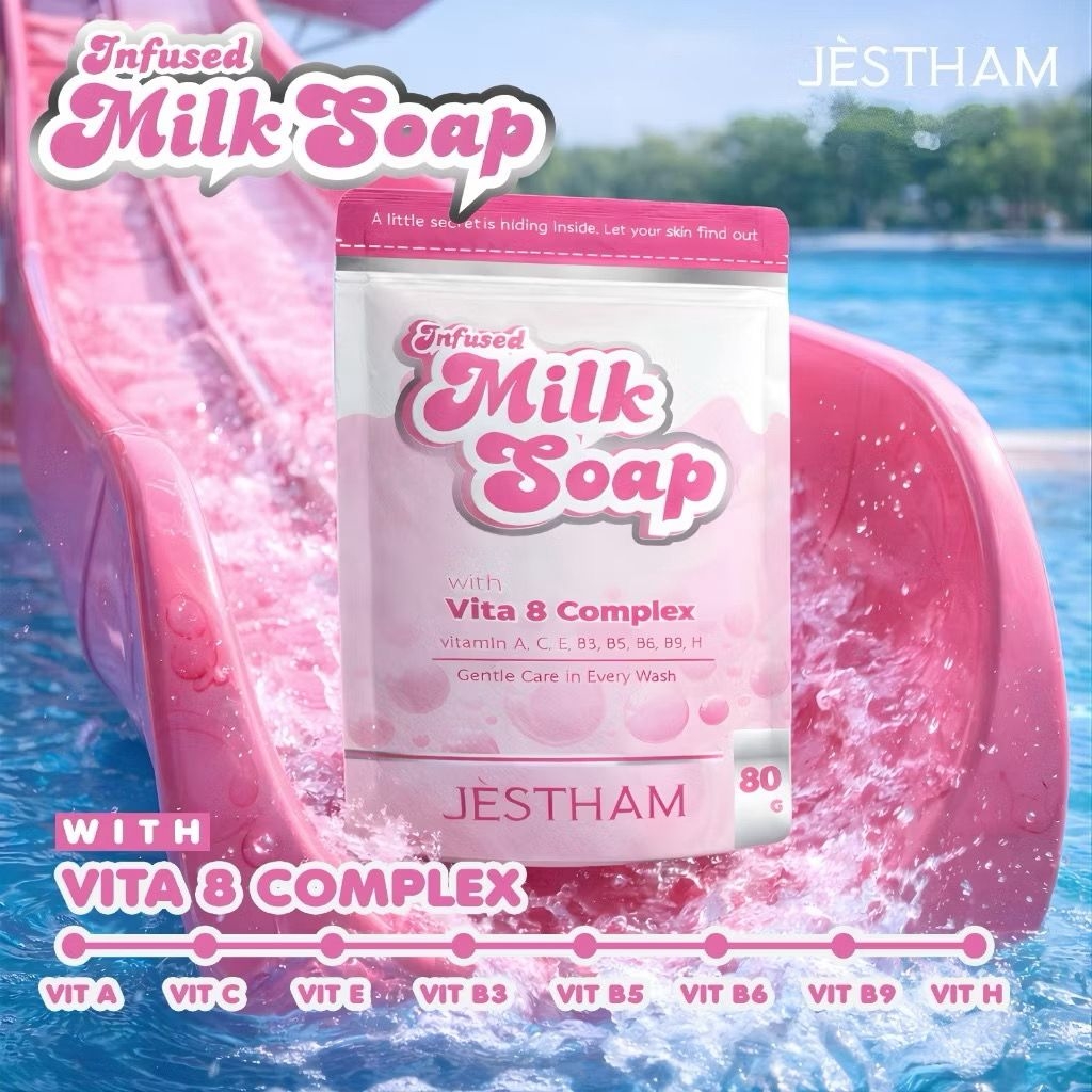 JÈSTHAM Duo Infused Milk Soap